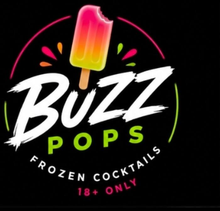Buzz Pops Frozen Cocktails 18+ Only logo